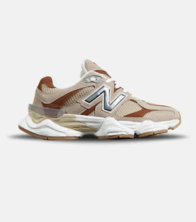 کفش کتانی مردانه و زنانه کرم قهوه ای NEW BALANCE 9060 مدل 7312
