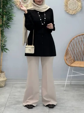 3408-شومیز کرپ تیفانی