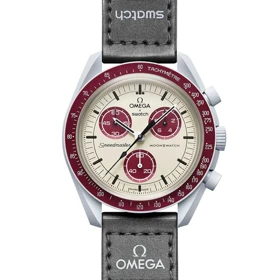 ساعت امگا سواچ مدل پولوتون طوسی u-6877