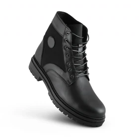 نیم بوت مردانه چرم یلسان مدل بارو کد 583-GN