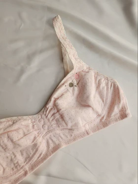 سوتین دخترانه نخی ابرنازک بدون فنر کد: 12044