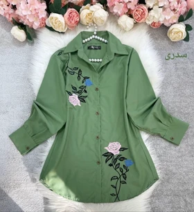 مانتو گلدوزی داکرون اعلا