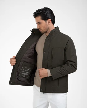 ام کی کالکشن کاپشن mk-21736-dark-green