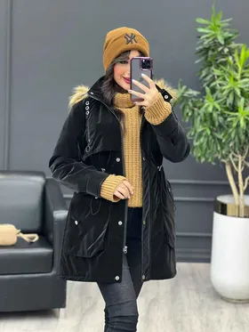 کاپشن سیلیکونی سه جیب