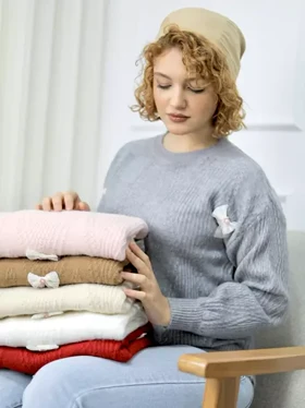 پلیور بافت پاپیون