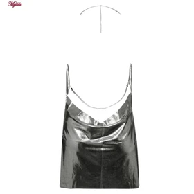 لباس خواب فانتزی زنانه نقره ای مدل 4602-441