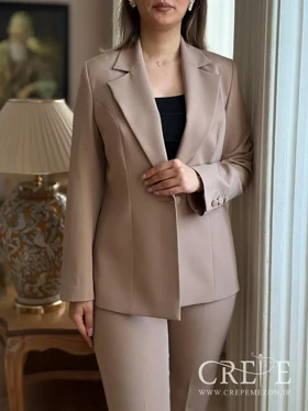 ست کت و شلوار یقه انگلیسی