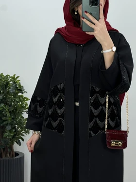 مانتو بلند مجلسی مهرسان