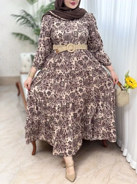پیراهن فلور ترنج 3275