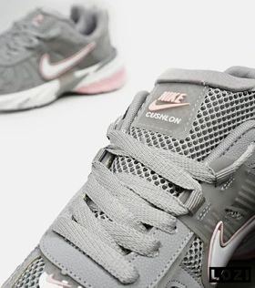 کفش کتانی زنانه طوسی صورتی Nike cushlon