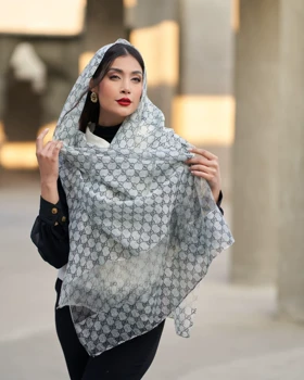 شال ویسکوز طرح مارک گوچی 20551