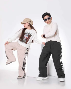 شلوار بگ بچگانه زیپ‌دار