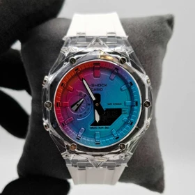ساعت مچی مردانه و زنانه مدل G-Shock GA2100 طرح اورجینال، کیفیت عالی ، با بند رابر