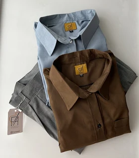 شومیز زنانه سبک و راحت صبا کد 023