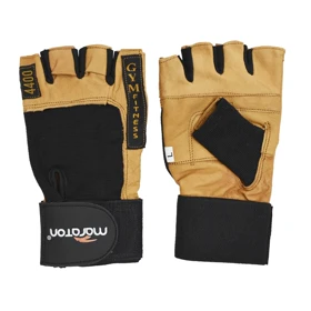 دستکش بدنسازی ماراتن مدل 4400 خردلی