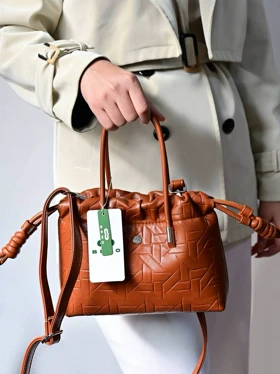 کیف دستی زنانه بنو مدل یارا کد BENO 4931 (عسلی)