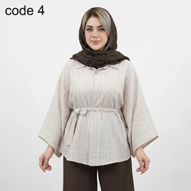 شنل دیپلمات مدل اسما علیدسا (کد 4)