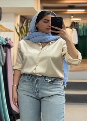 شومیز ساتن کد 4010