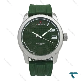 ساعت مردانه نیوی فورس NF9202 بند رابر سبز NaviForce-7338-G