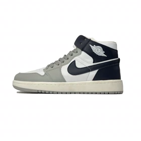 کفش روزمره جردن 1 ساق‌دار طوسی سرمه ای Z89