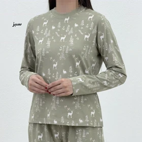 بلوز زنانه طرح جنگل | آی بولک