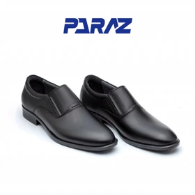 کفش مجلسی مردانه چرم طبیعی مدل الگانت کارا مشکی کد 21