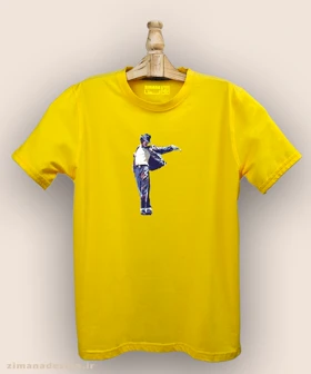 تیشرت مردانه و زنانه طرح مایکل جکسون کد 976