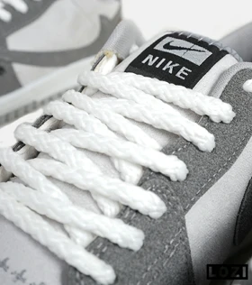 کفش کتانی مردانه طوسی سفید نایک NIKE travis scott