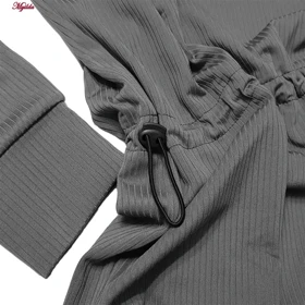 پیراهن ورزشی زنانه رنگ طوسی مدل 5218-690p