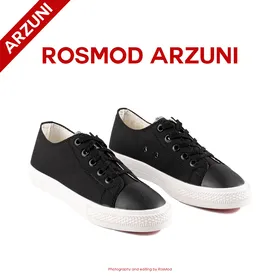کتانی کانورس آل استار ساق کوتاه مشکی سفید تایپ 2 - Converse All Star OX Black/White Type Two