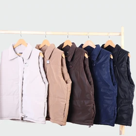 پافر دکمه دار مدل عسل کد 0139