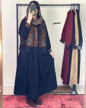 پیراهن و وست سوزن دوزی