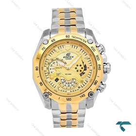 ساعت مچی کاسیو ادیفایس EF-550 دورنگ طلایی Edifice-6774-G