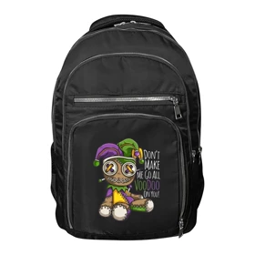 کوله پشتی طرح عروسک Voodoo Doll مدل S60553 (مشکی)