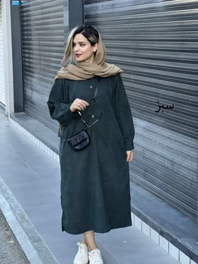 پیراهن مانتویی سارگل