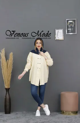 مانتو لینن ده دکمه