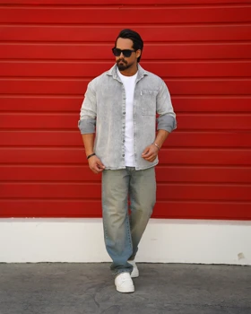 پیراهن جین پاییزه مردانه