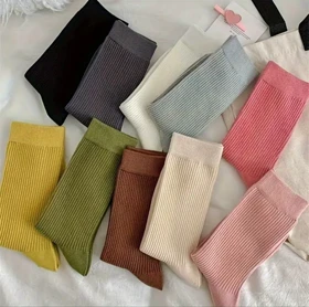 جوراب ساق‌دار کبریتی رنگی 1370