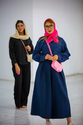 مانتو شومیز مچ چین NR