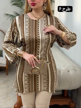 تونیک کرپ ساتن 3777