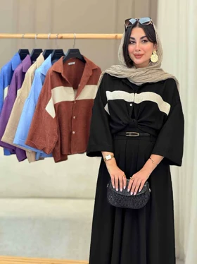 شومیز آستین پاکتی وانیا