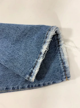 شلوار جین مدل بگ قد 110 شناسه 71015