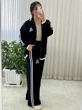 ست سویشرت شلوار زنونه و دخترونه اسپرت کد 790