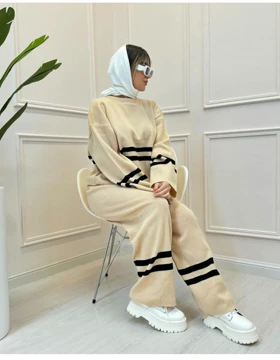 ست راه راه( دو خط)کد 9129