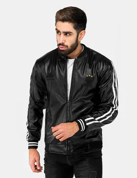 کاپشن چرمی مردانه Adidas