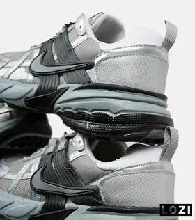 کفش کتانی مردانه و زنانه طوسی خاکستری Nike cushlon