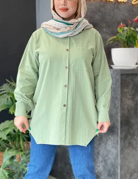 مانتو لینن نازنین کد : 100243