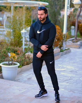 ست سویشرت و شلوار مردانه مدل nike