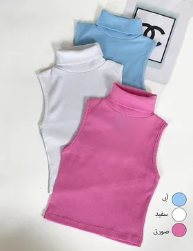 کراپ نیم‌تنه یقه اسکی کد : 72003