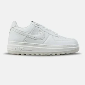 کفش کتانی بزرگ پا سفید طوسی NIKE AIR FORCE مدل 7646